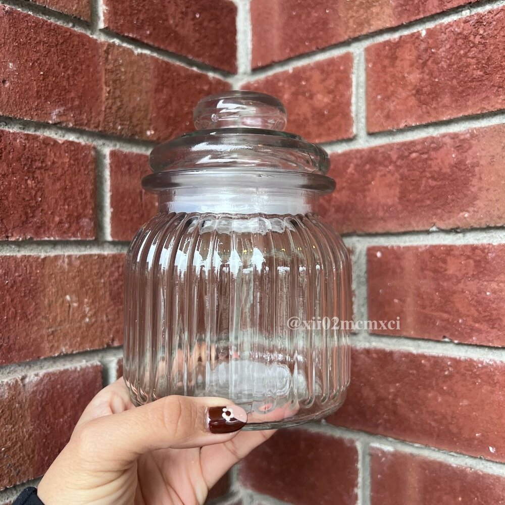 BULLSEYE PLAYGROUND GLASS JAR 2CT